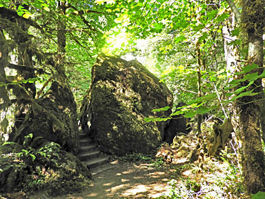 house rock trail steps graphic