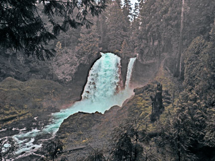sahalie falls graphic